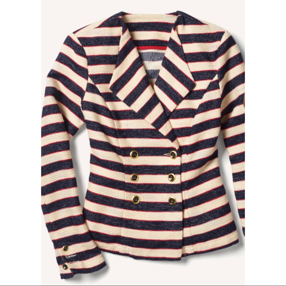Nautical Blazer 6 | GORGEOUS CABI CRUISE JACKET -NWT 2016 Runway